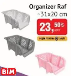 ORGANİZER RAF ~31X20 CM ORGANİZER RAF ~31X20 CM